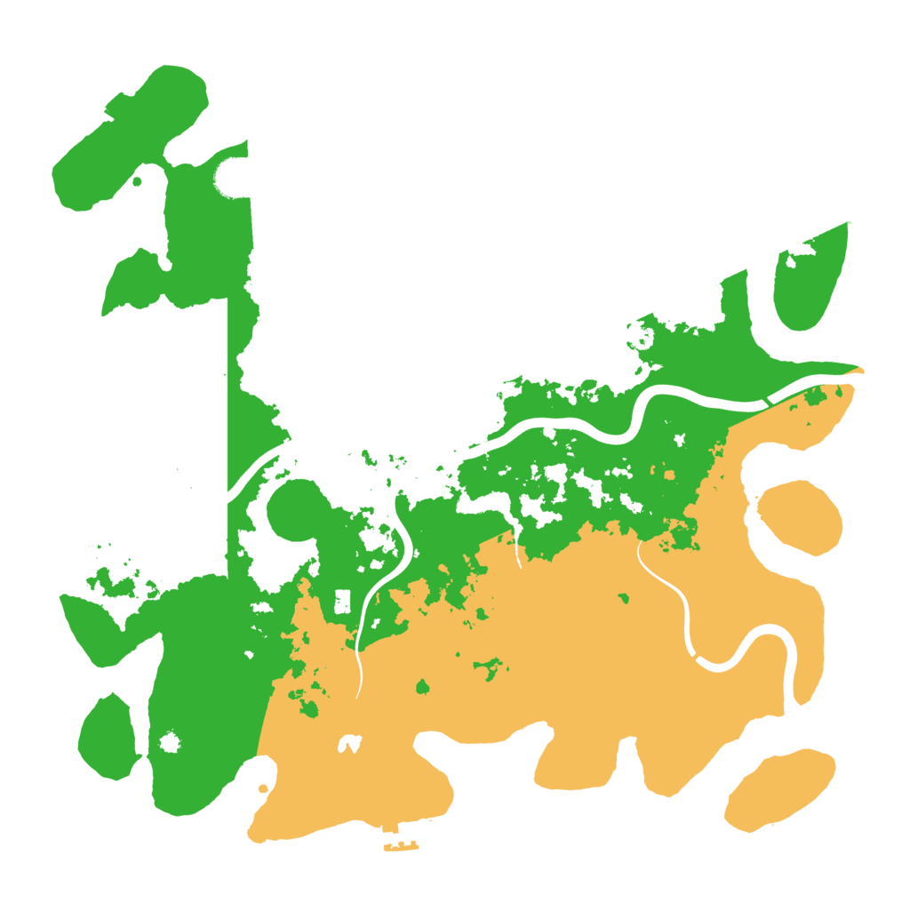Biome Rust Map: Procedural Map, Size: 4000, Seed: 874443104