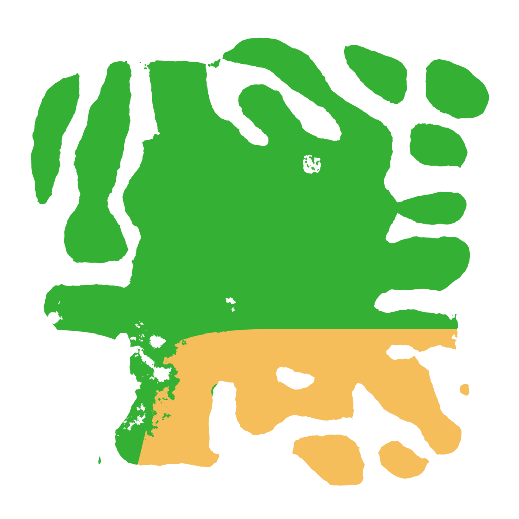 Biome Rust Map: Barren, Size: 4000, Seed: 2651321