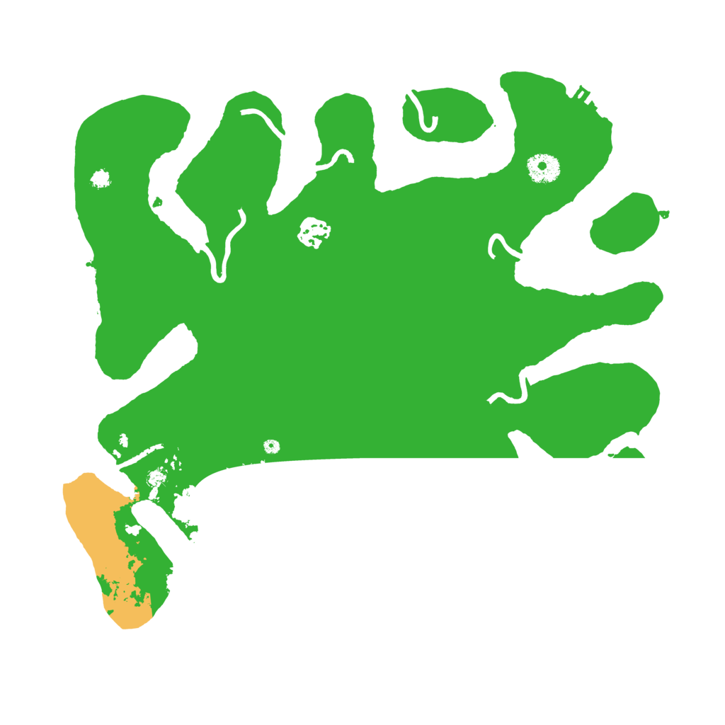 Biome Rust Map: Procedural Map, Size: 3500, Seed: 528123294