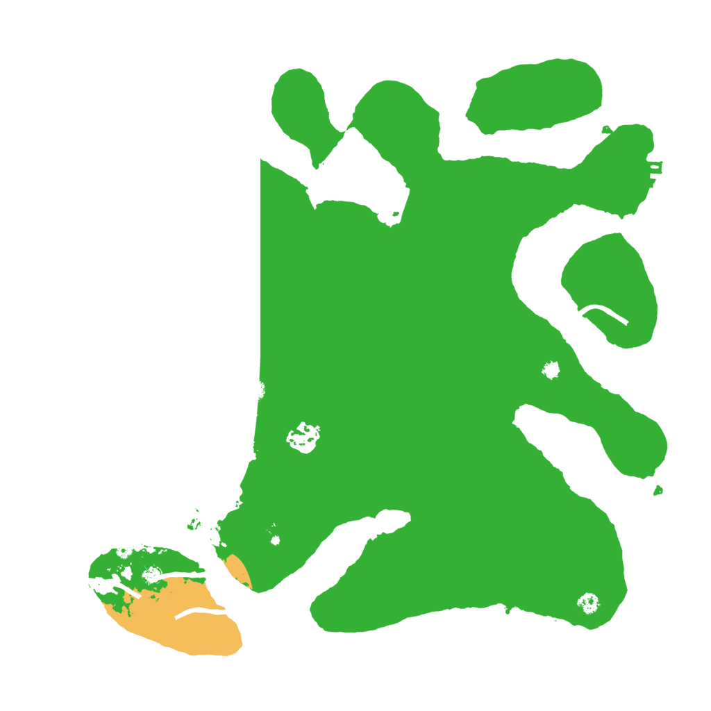 Biome Rust Map: Procedural Map, Size: 3500, Seed: 1807241449