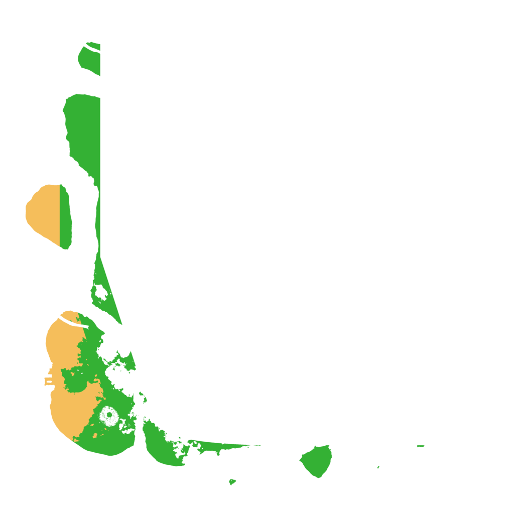 Biome Rust Map: Procedural Map, Size: 4000, Seed: 13533