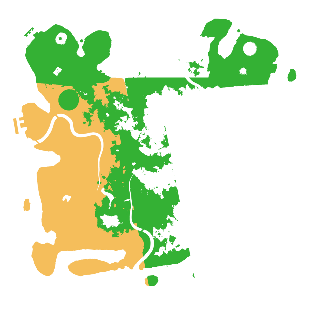 Biome Rust Map: Procedural Map, Size: 4000, Seed: 2136404082