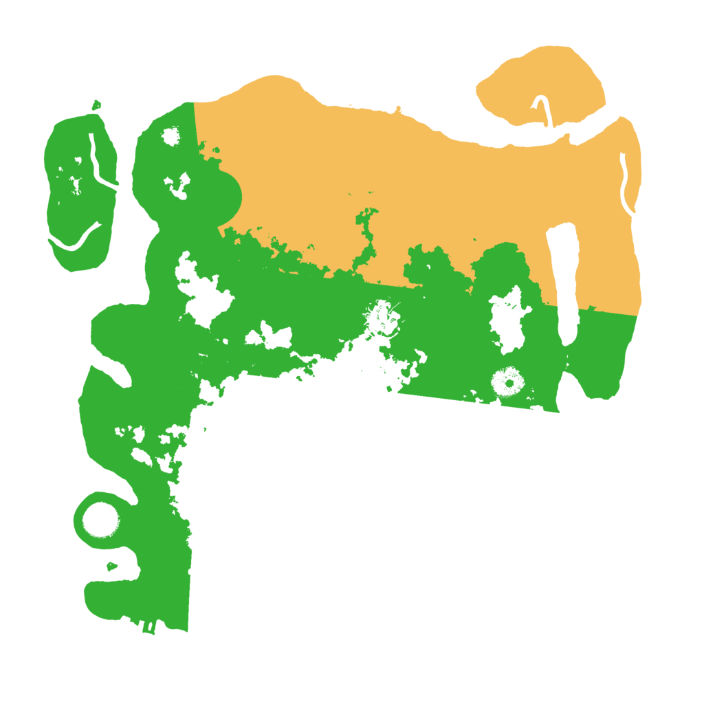 Biome Rust Map: Procedural Map, Size: 3500, Seed: 1130534446