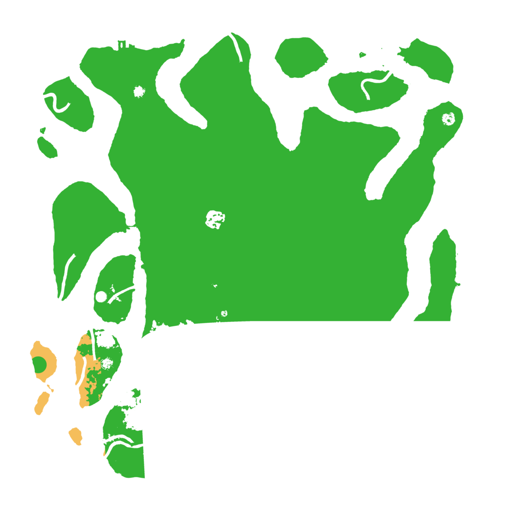 Biome Rust Map: Procedural Map, Size: 4000, Seed: 35915264