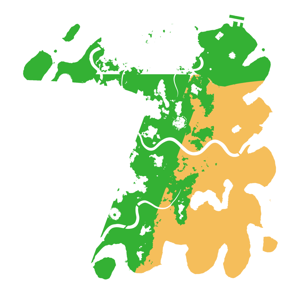 Biome Rust Map: Procedural Map, Size: 4000, Seed: 1388621683
