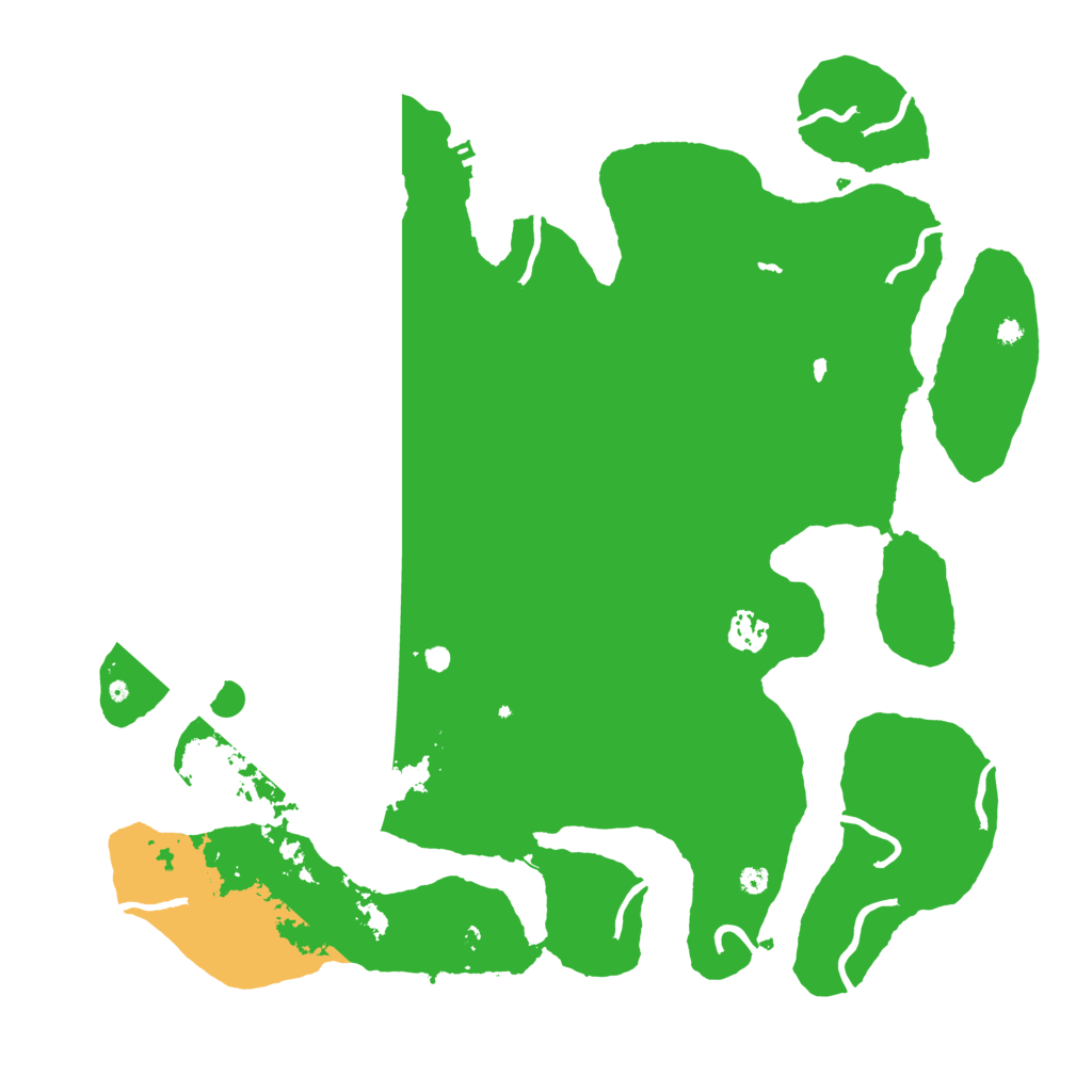 Biome Rust Map: Procedural Map, Size: 4000, Seed: 40805188