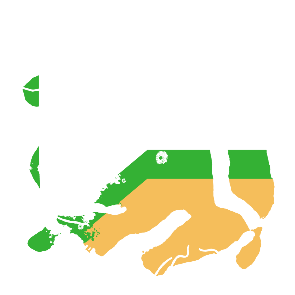 Biome Rust Map: Procedural Map, Size: 3500, Seed: 461242070