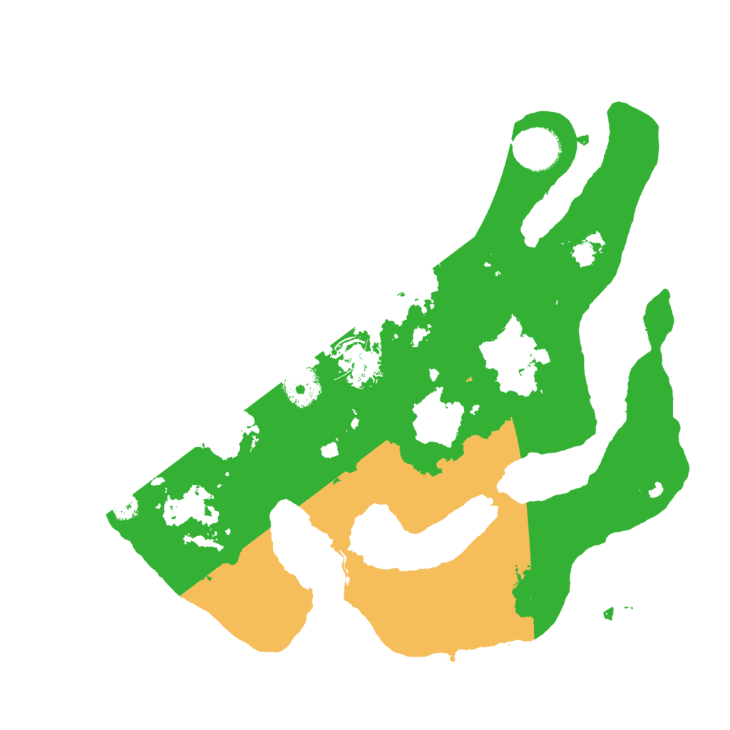 Biome Rust Map: Procedural Map, Size: 3000, Seed: 772081