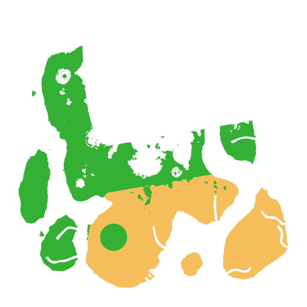 Biome Rust Map: Procedural Map, Size: 3000, Seed: 103