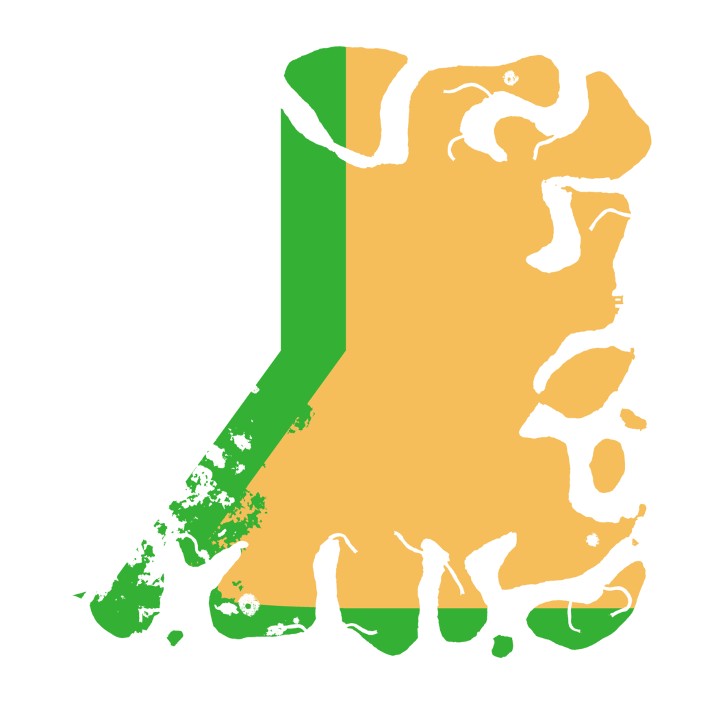 Biome Rust Map: Procedural Map, Size: 5000, Seed: 231231231