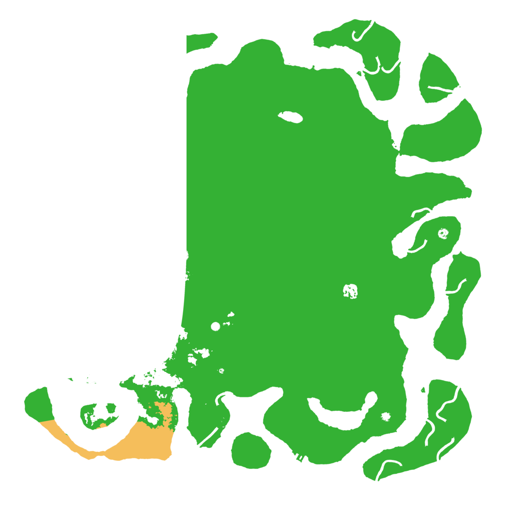 Biome Rust Map: Procedural Map, Size: 5000, Seed: 45