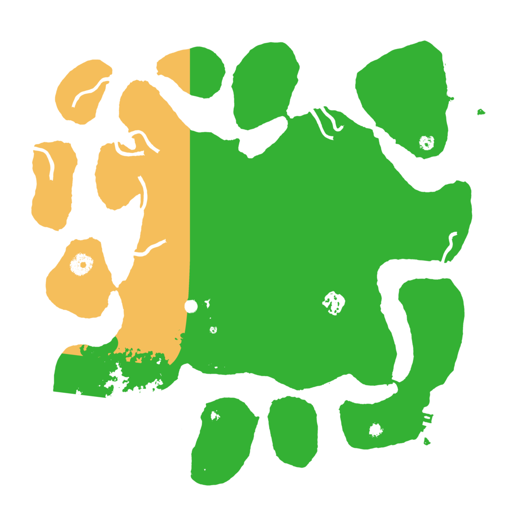 Biome Rust Map: Procedural Map, Size: 3550, Seed: 138237