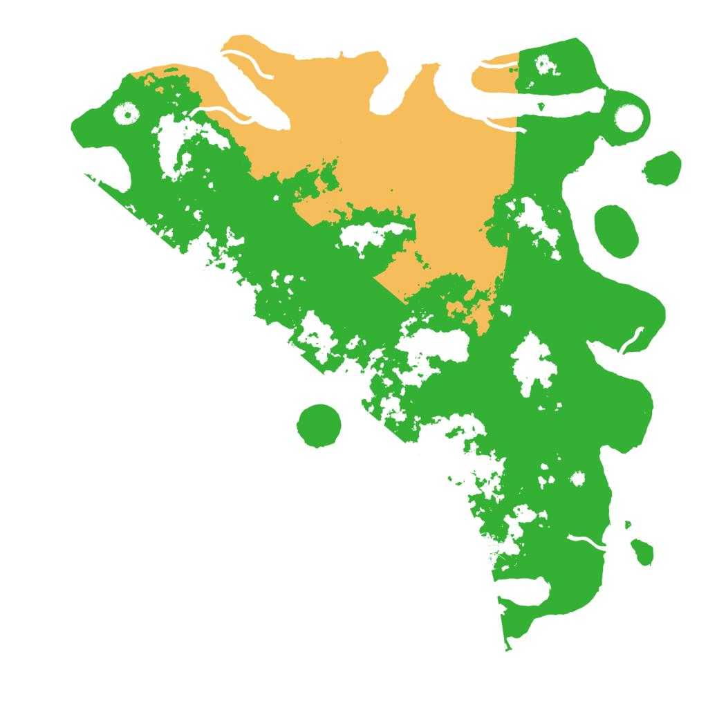 Biome Rust Map: Procedural Map, Size: 4500, Seed: 60