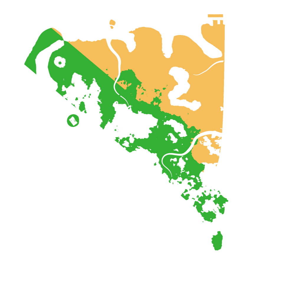 Biome Rust Map: Procedural Map, Size: 4000, Seed: 718672985