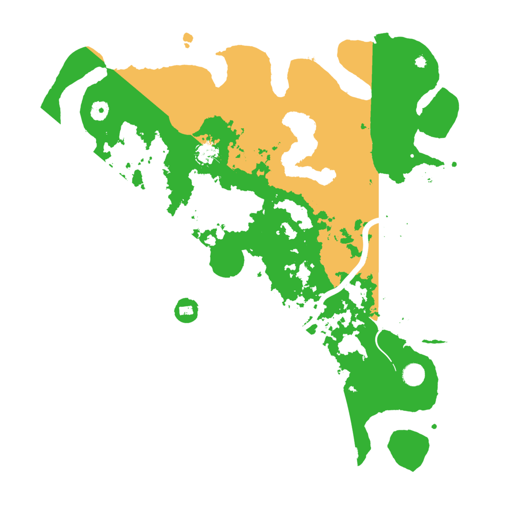 Biome Rust Map: Procedural Map, Size: 4000, Seed: 718672985
