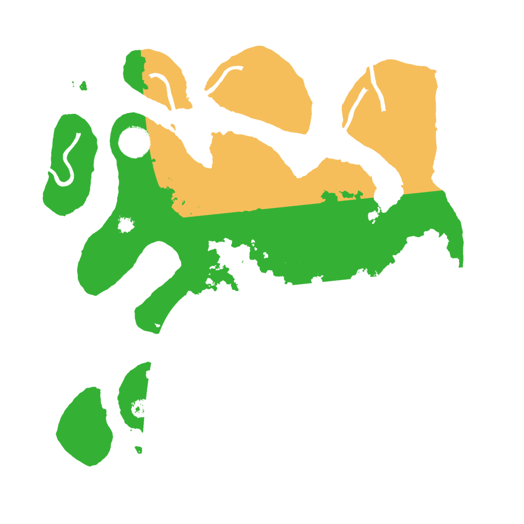 Biome Rust Map: Procedural Map, Size: 3000, Seed: 905155