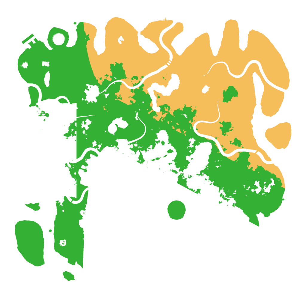 Biome Rust Map: Procedural Map, Size: 4500, Seed: 902725988