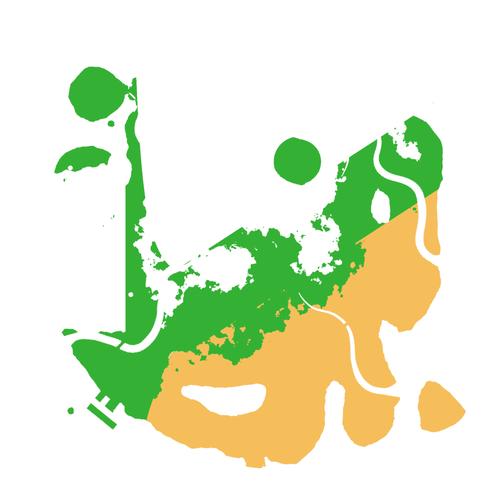 Biome Rust Map: Procedural Map, Size: 3000, Seed: 1689916053