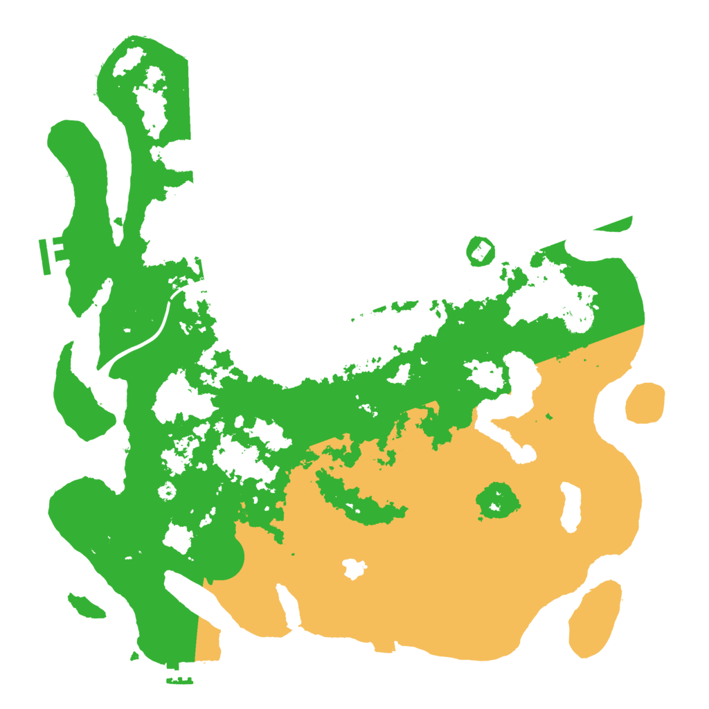 Biome Rust Map: Procedural Map, Size: 4000, Seed: 1994885941