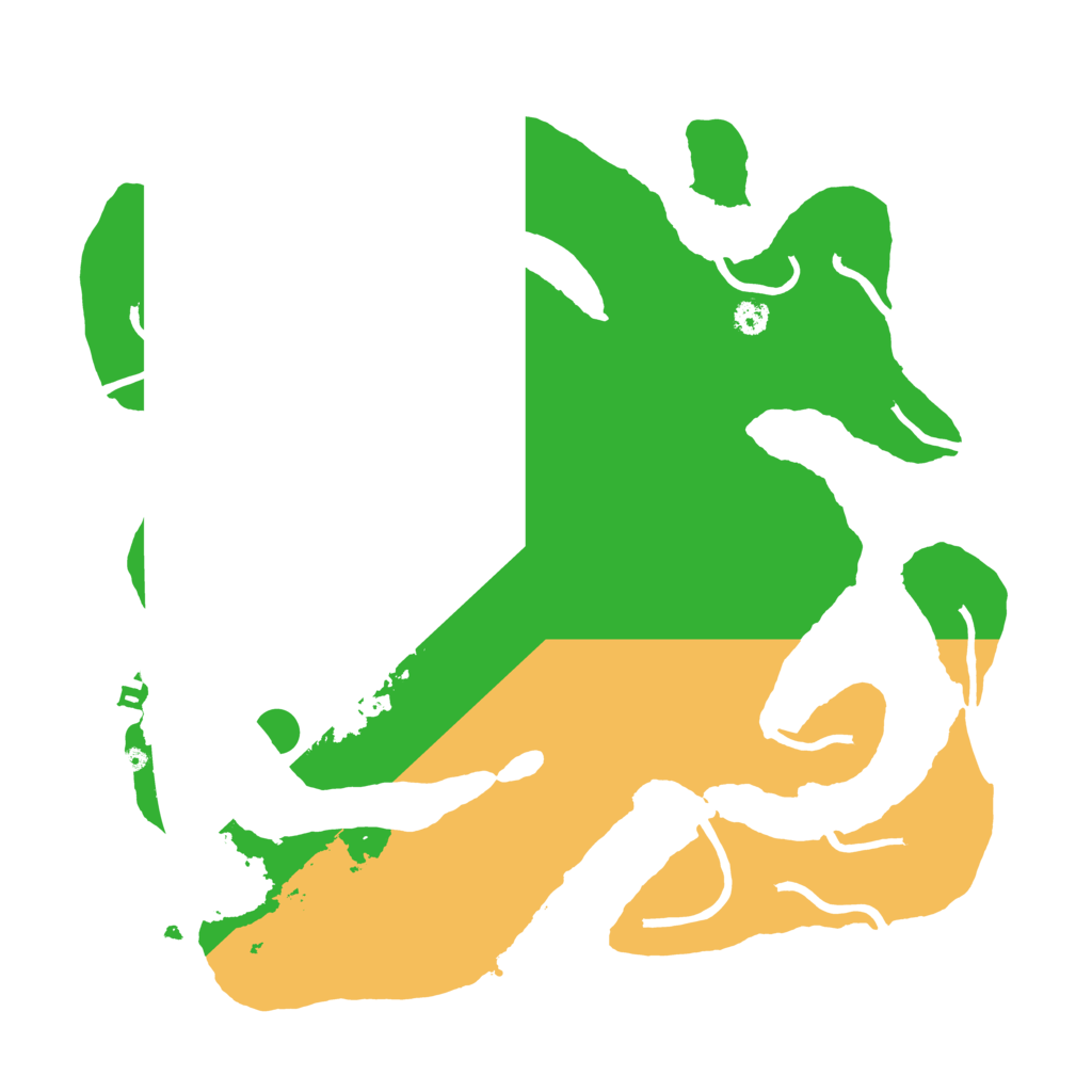 Biome Rust Map: Procedural Map, Size: 3250, Seed: 516789