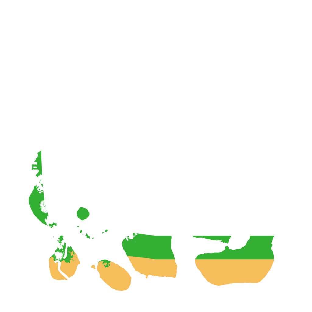 Biome Rust Map: Procedural Map, Size: 3500, Seed: 1371158391