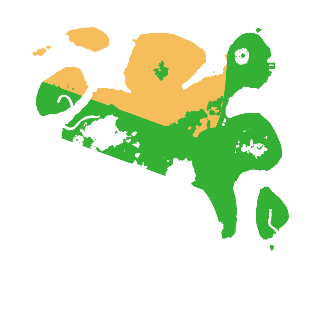 Biome Rust Map: Procedural Map, Size: 3000, Seed: 78365028