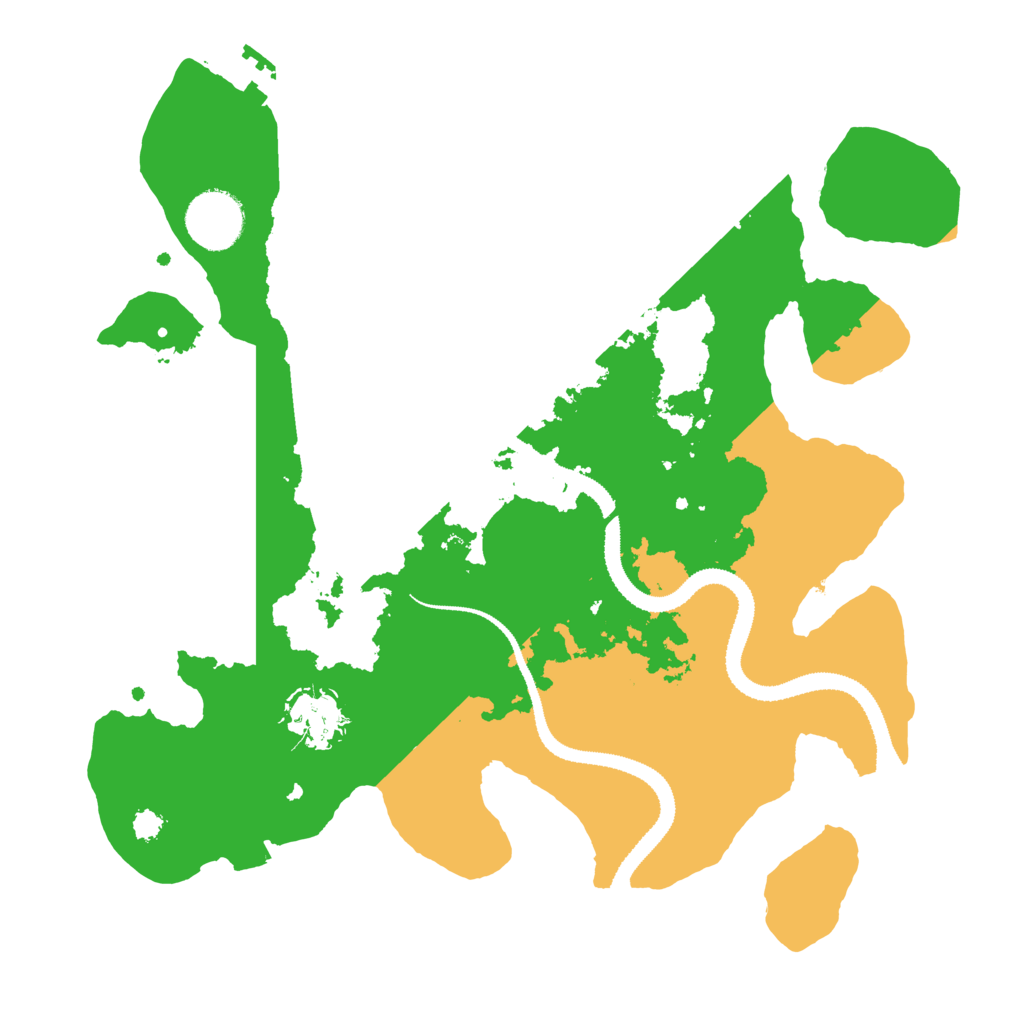 Biome Rust Map: Procedural Map, Size: 3100, Seed: 793197