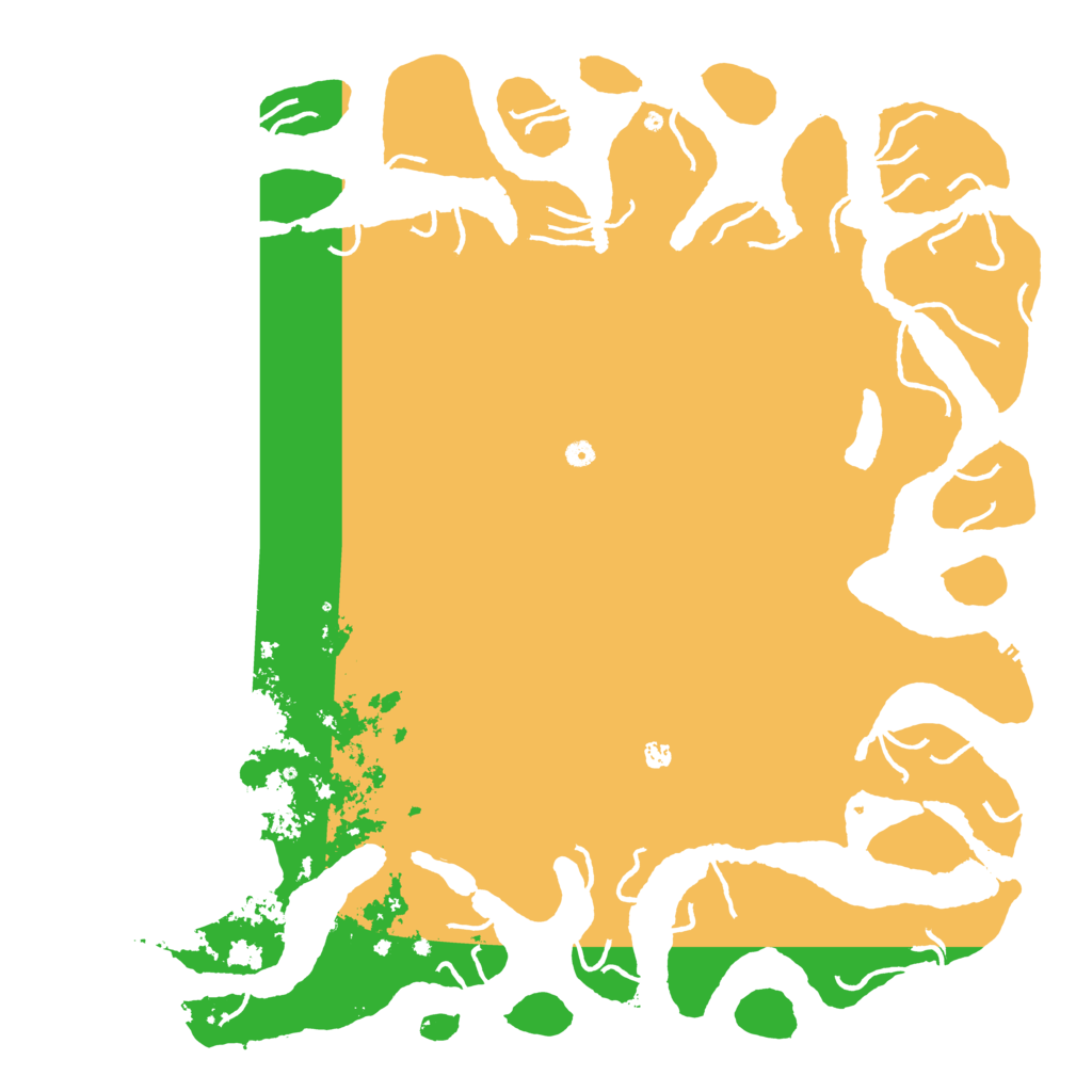Biome Rust Map: Procedural Map, Size: 6000, Seed: 414605628