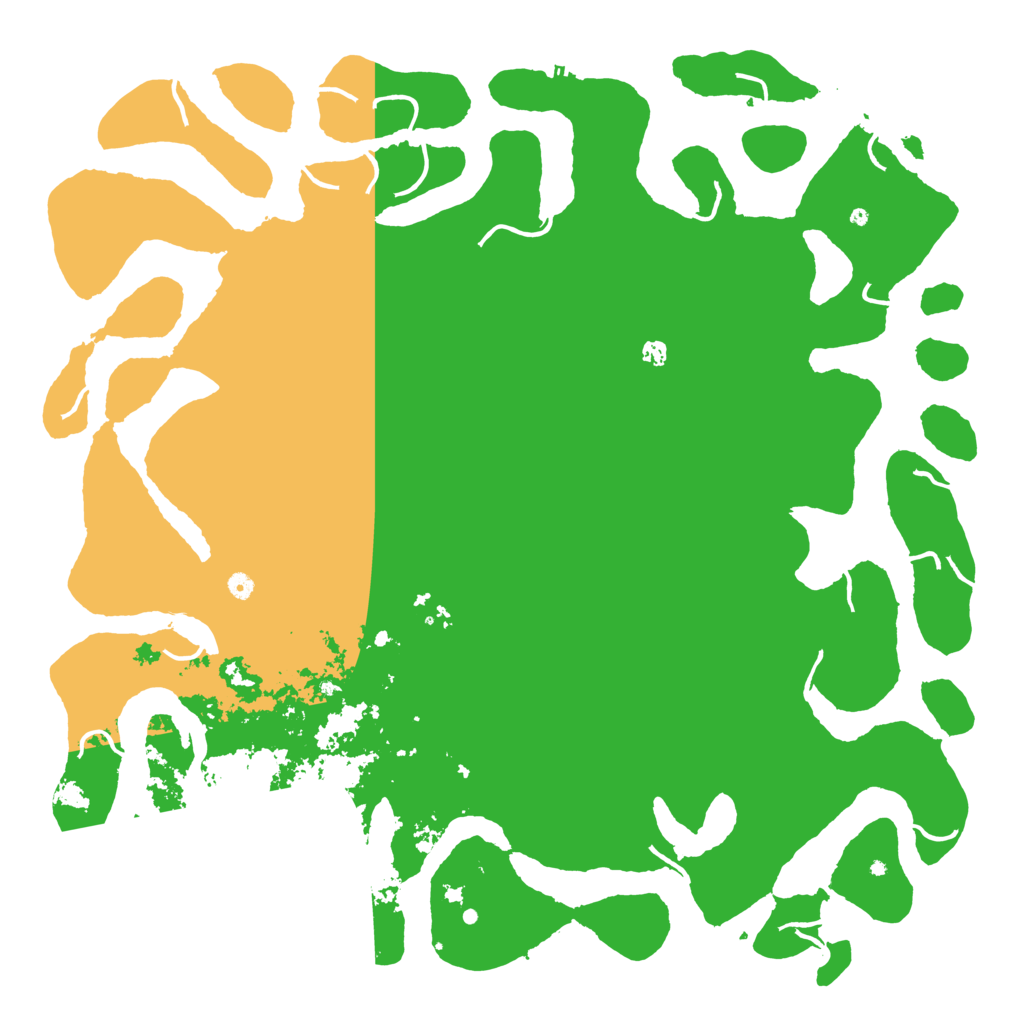 Biome Rust Map: Procedural Map, Size: 6000, Seed: 1698928096