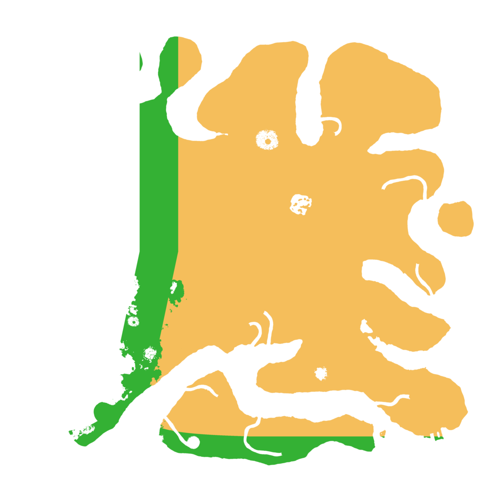 Biome Rust Map: Procedural Map, Size: 3550, Seed: 720796