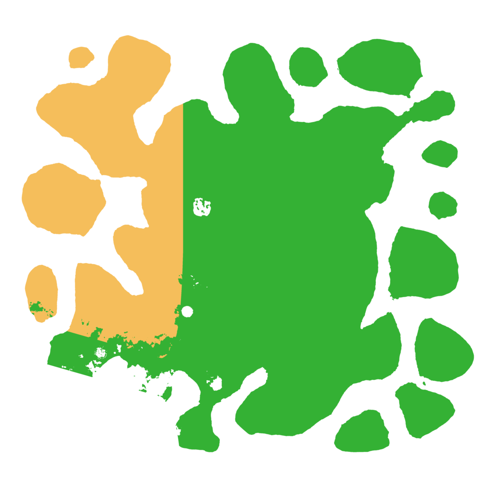 Biome Rust Map: Barren, Size: 4000, Seed: 216846725