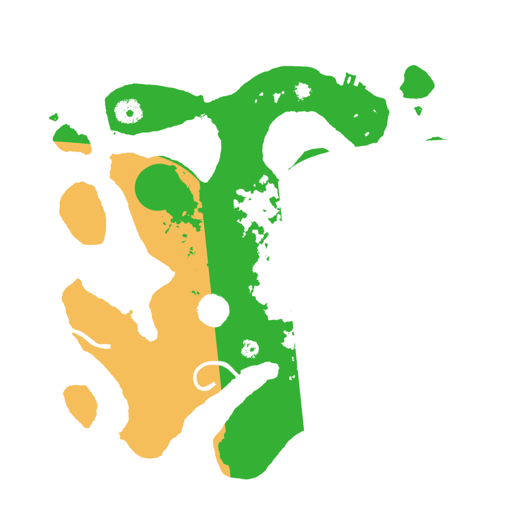 Biome Rust Map: Procedural Map, Size: 3000, Seed: 235403
