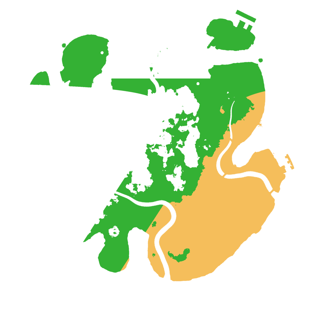 Biome Rust Map: Procedural Map, Size: 3000, Seed: 901875