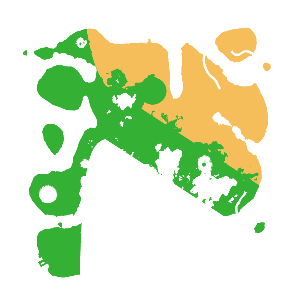 Biome Rust Map: Procedural Map, Size: 3000, Seed: 576562