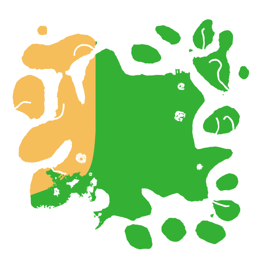 Biome Rust Map: Procedural Map, Size: 3700, Seed: 536053373