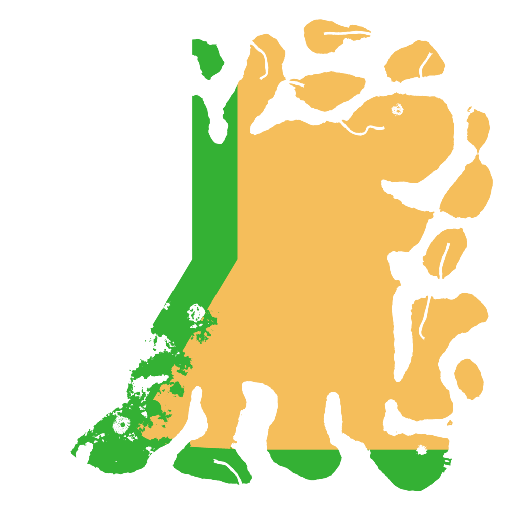 Biome Rust Map: Procedural Map, Size: 4500, Seed: 131420