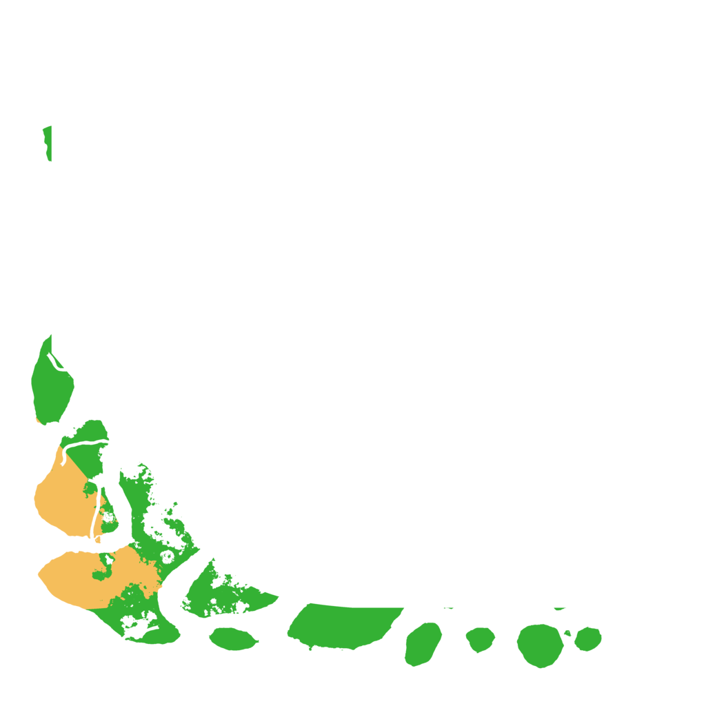 Biome Rust Map: Procedural Map, Size: 5300, Seed: 1234567890