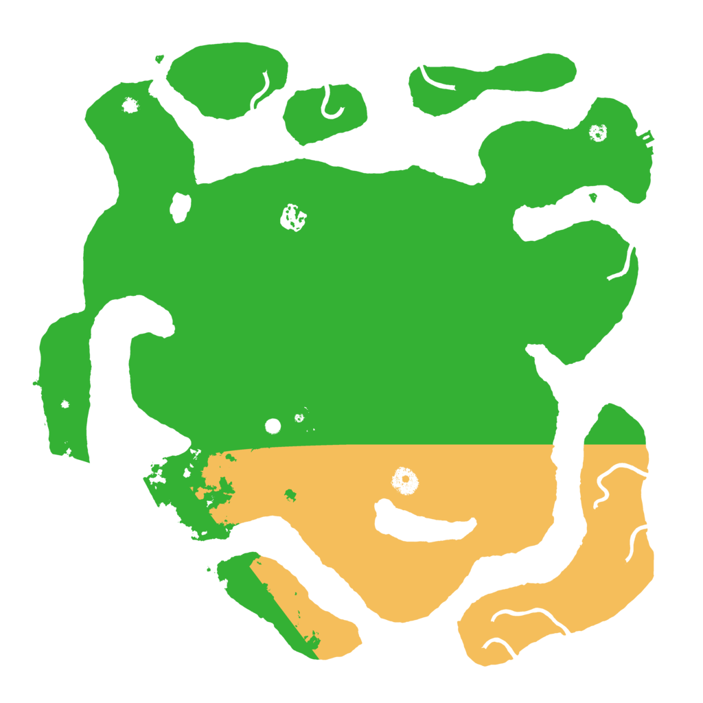 Biome Rust Map: Procedural Map, Size: 4000, Seed: 3524189