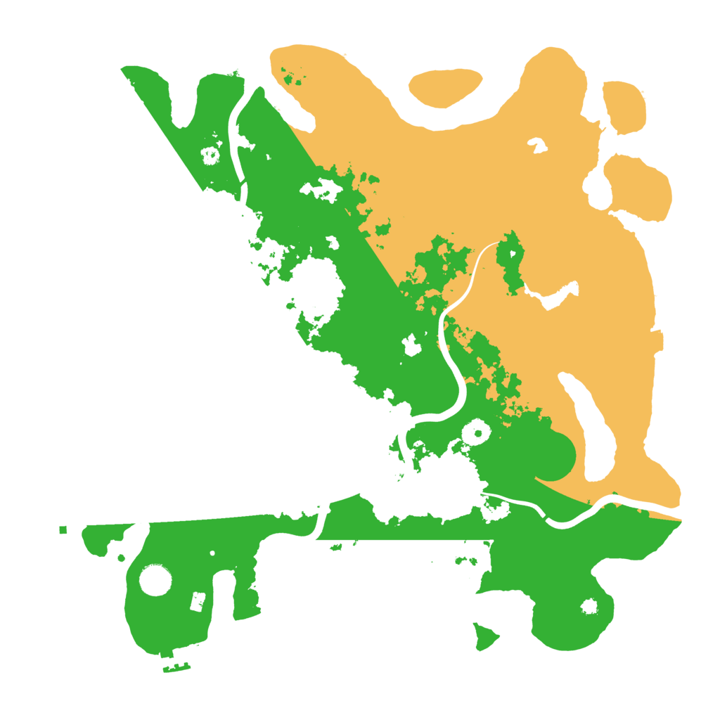 Biome Rust Map: Procedural Map, Size: 4000, Seed: 8347983