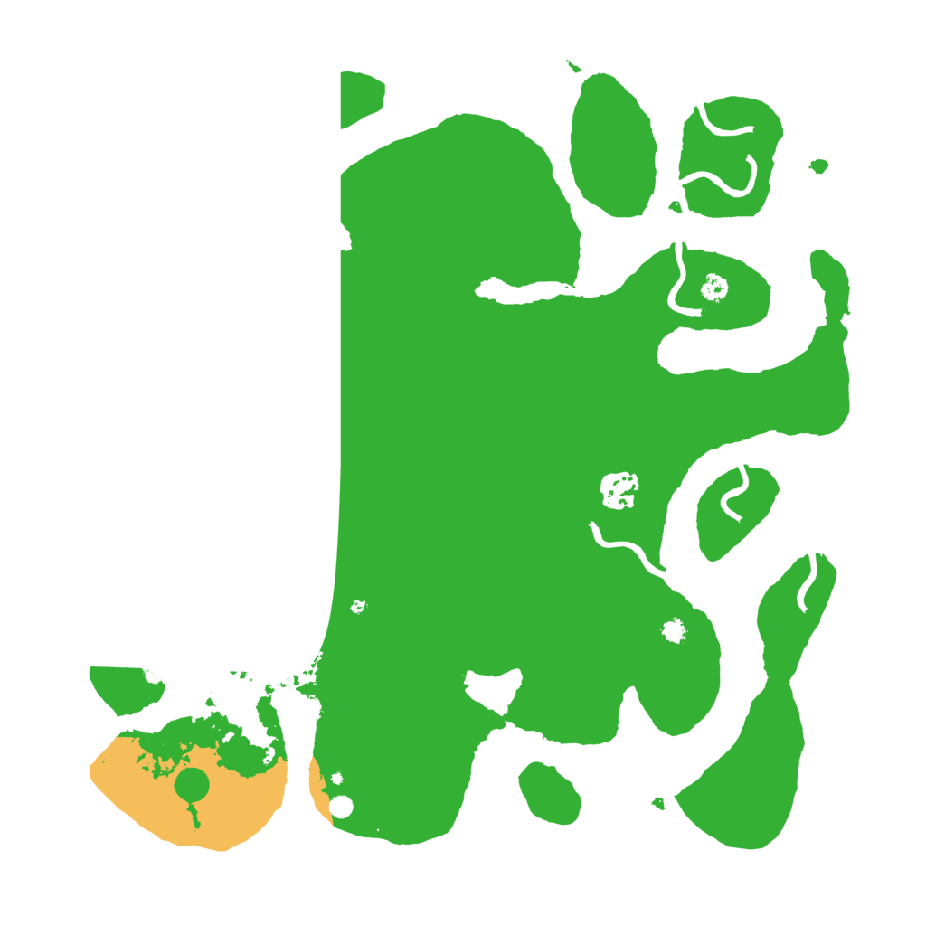 Biome Rust Map: Procedural Map, Size: 3550, Seed: 504204