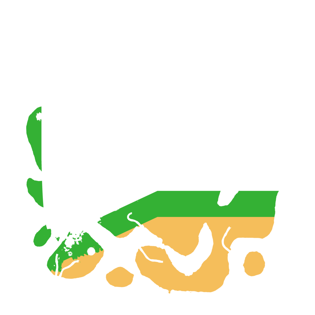 Biome Rust Map: Procedural Map, Size: 3550, Seed: 39414