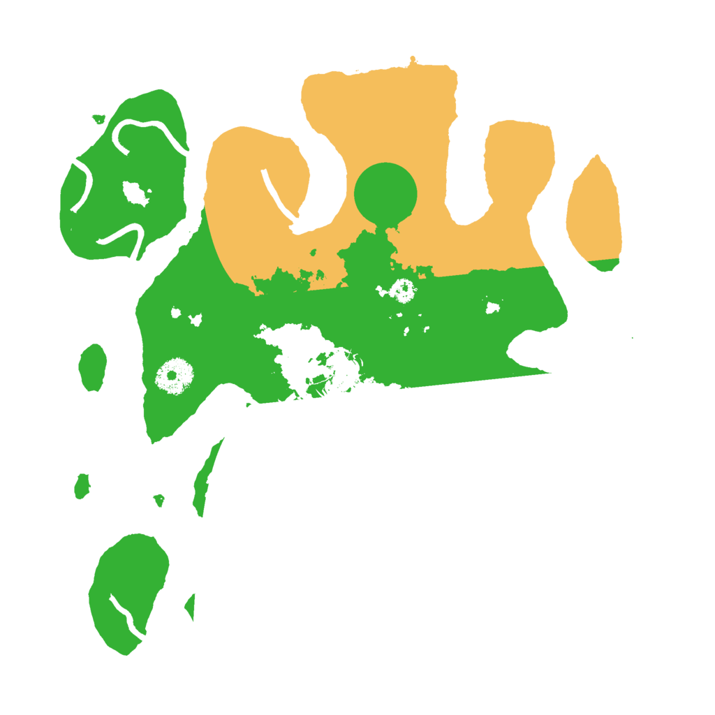 Biome Rust Map: Procedural Map, Size: 3000, Seed: 54545455