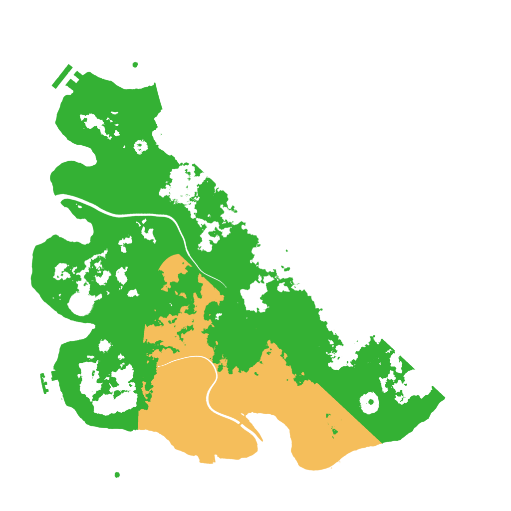 Biome Rust Map: Procedural Map, Size: 3750, Seed: 981789616