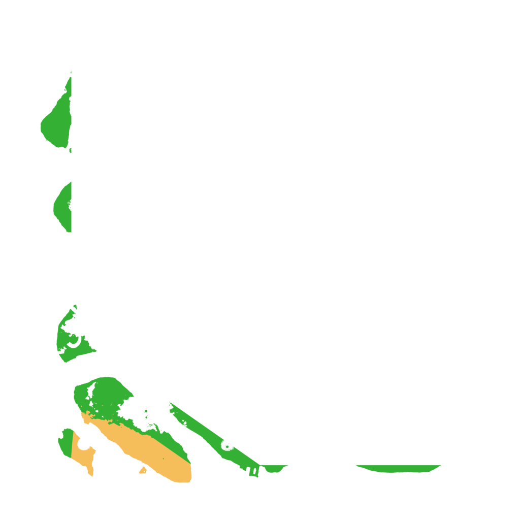 Biome Rust Map: Procedural Map, Size: 3500, Seed: 1627861190