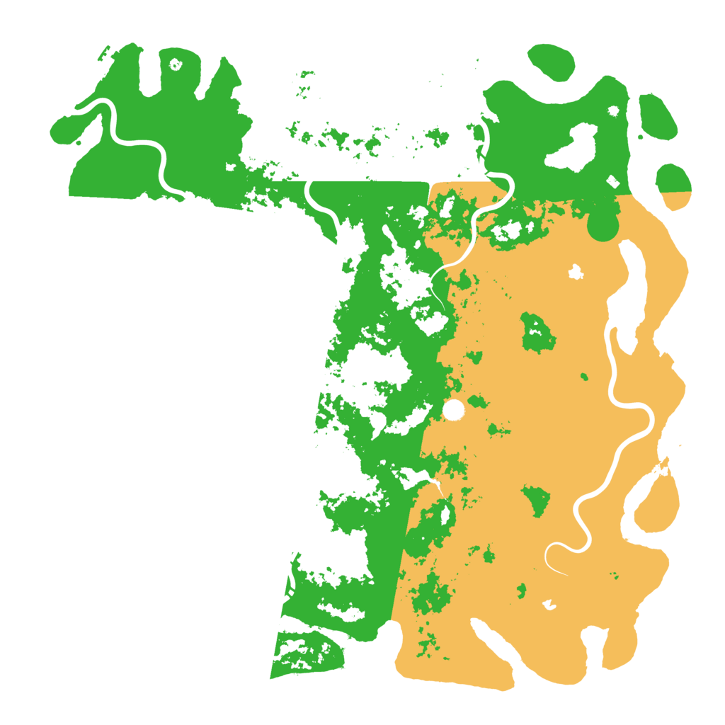 Biome Rust Map: Procedural Map, Size: 6000, Seed: 1749871509