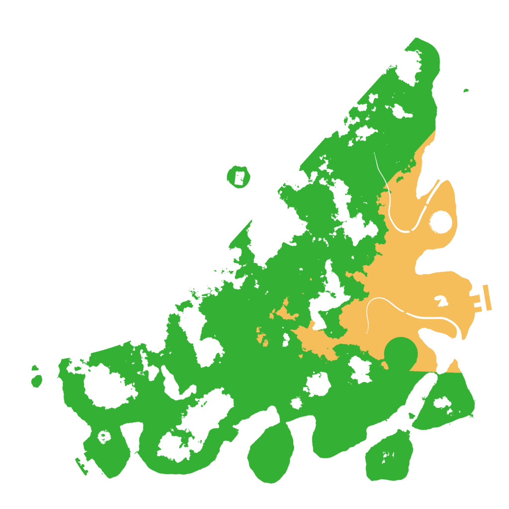 Biome Rust Map: Procedural Map, Size: 4000, Seed: 883857776