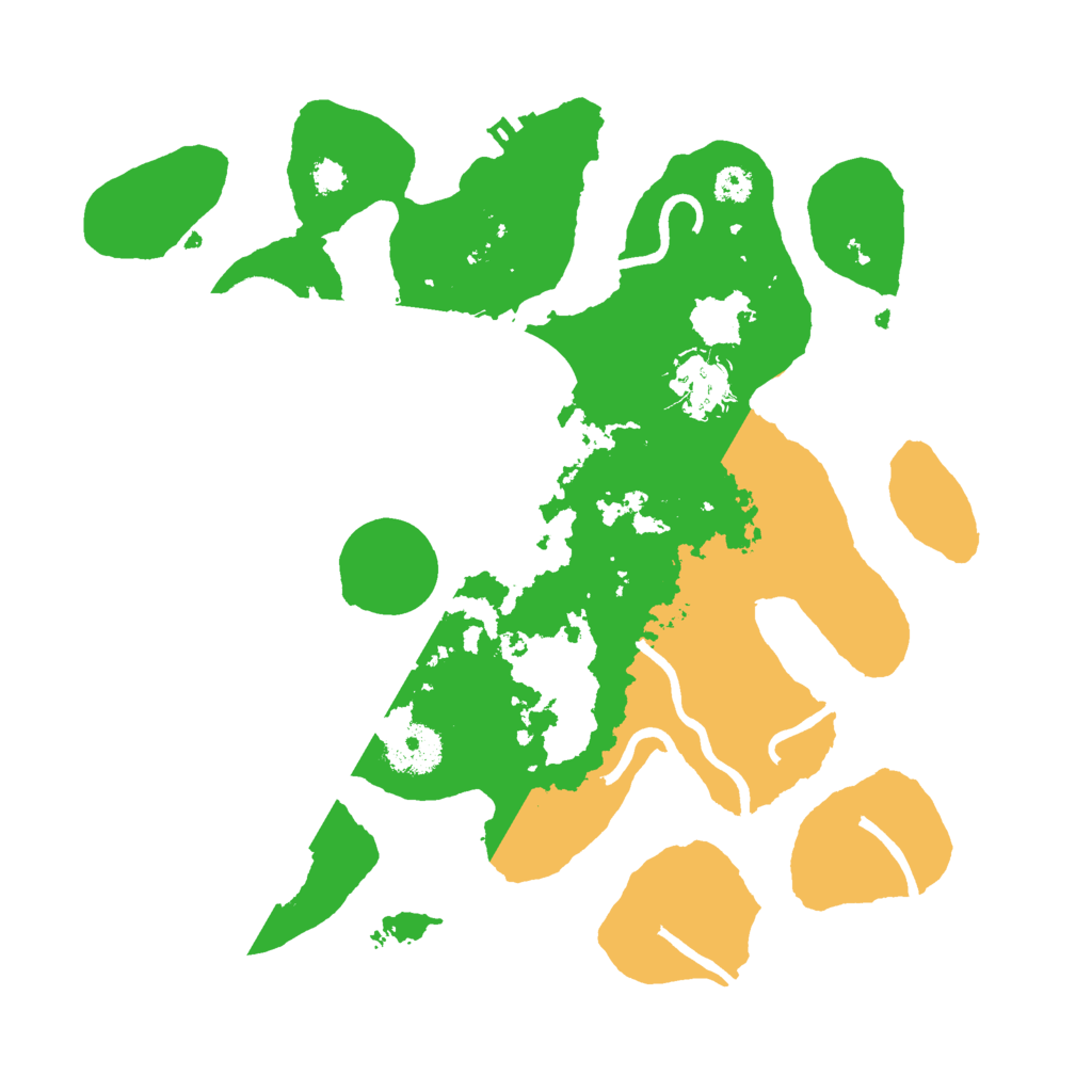 Biome Rust Map: Procedural Map, Size: 3000, Seed: 940719