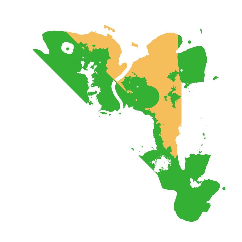 Biome Rust Map: Procedural Map, Size: 3000, Seed: 526253