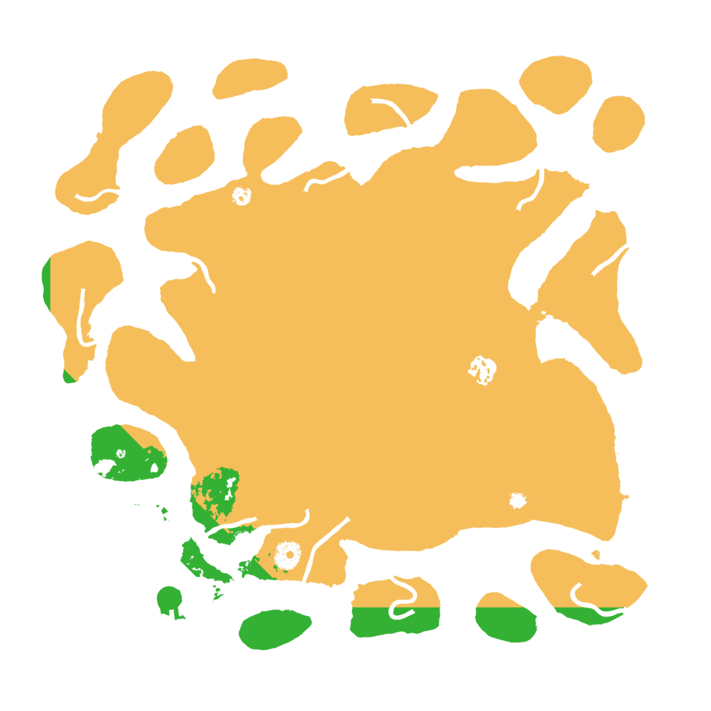 Biome Rust Map: Procedural Map, Size: 3850, Seed: 6246245