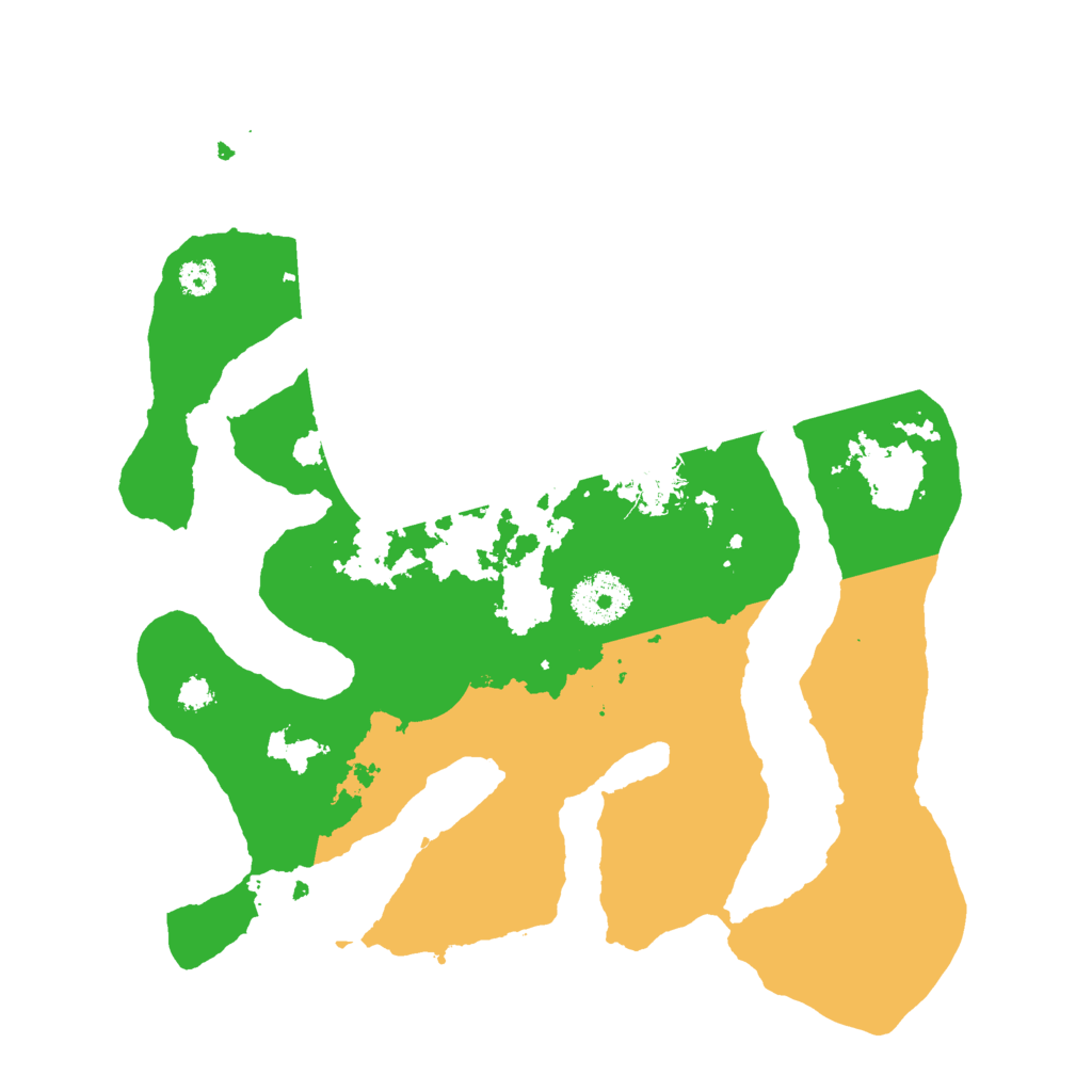 Biome Rust Map: Procedural Map, Size: 3000, Seed: 620869